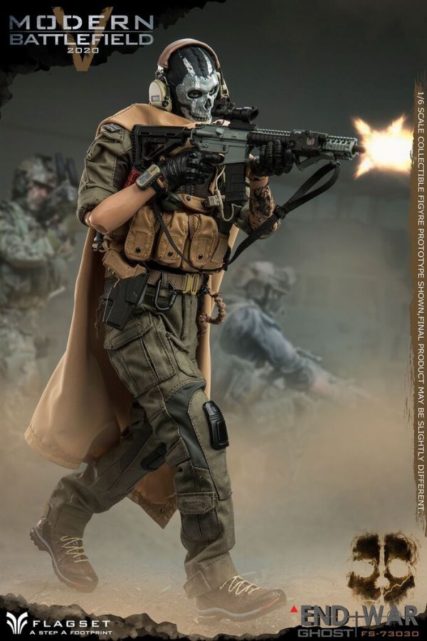[再販] FLAGSET 1/6 末日戰爭系列 END WAR 死神小隊 V幽靈 可動完成品 [再販] FLAGSET 1/6 末日戰爭系列 END WAR 死神小隊 V幽靈 可動完成品