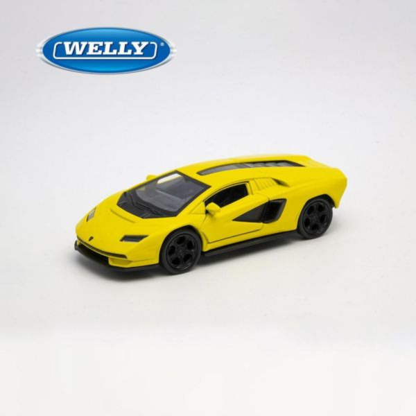 (預購) WELLY 4.75吋 藍寶堅尼 Lamborghini Countach LPI 800-4 經典超跑模型 43818CW(黃色) 20260915 WELLY 4.75吋 藍寶堅尼 Lamborghini Countach LPI 800-4 經典超跑模型 43818CW(黃色)