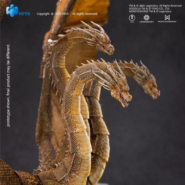 (預購) [再販] Hiya Toys E.B.S. 無比例 35cm 哥吉拉II怪獸之王 王者基多拉 2.0 EBG0234 可動完成品 20260817 [再販] Hiya Toys E.B.S. 無比例 35cm 哥吉拉II怪獸之王 王者基多拉 2.0 EBG0234 可動完成品