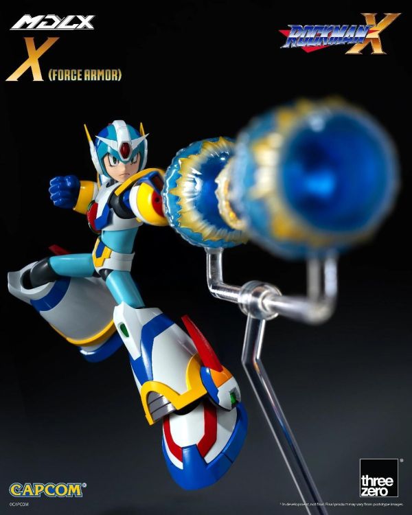 (預購) threezero MDLX X 洛克人X 洛克人 武力裝甲 12.3cm 3Z09888A0 可動完成品 20260907 threezero MDLX X 洛克人X 洛克人 武力裝甲 12.3cm 3Z09888A0 可動完成品