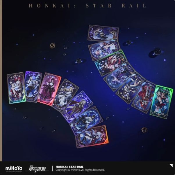 miHoYo 崩壞：星穹鐵道 群星的寓言系列鐳射票 盲袋 miHoYo 崩壞：星穹鐵道 群星的寓言系列鐳射票 盲袋