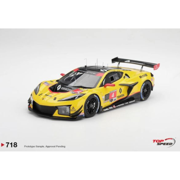 (預購) TSM MODEL 1/43 雪佛蘭 Chevrolet Corvette Z06 GT3.R #4 Corvette Racing by Pratt Miller Motorsports 2026 IMSA Daytona 24 Hrs TSM430949 20260824 TSM MODEL 1/43 雪佛蘭 Chevrolet Corvette Z06 GT3.R #4 Corvette Racing by Pratt Miller Motorsports 2026 IMSA Daytona 24 Hrs TSM430949