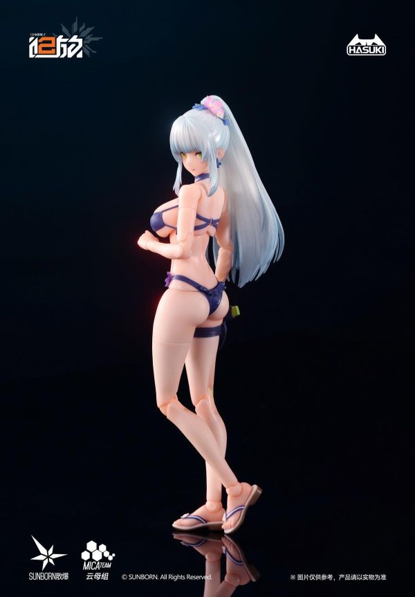 (預購) HASUKI 1/12 少女前線2：追放 蔚藍軌跡 可露凱 組合版 可動完成品 PA013 20261008 HASUKI 1/12 少女前線2：追放 蔚藍軌跡 可露凱 組合版 可動完成品 PA013