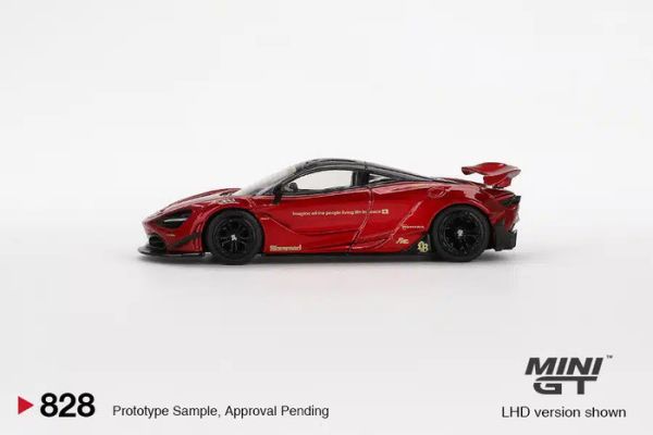 MINIGT 1/64 麥拉倫 McLaren 720S 自由步行 LB★Works 寶石紅 MGT00828-L MINIGT 1/64 麥拉倫 McLaren 720S 自由步行 LB★Works 寶石紅 MGT00828-L