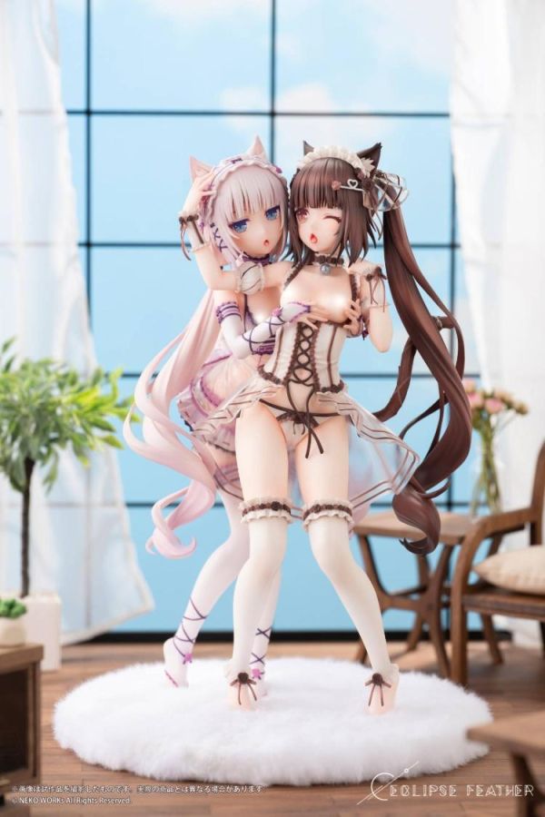 (預購) [標準版] [18禁商品] EclipseFeather 1/6 貓娘樂園 巧克力與香草 午後的甜蜜嬉戲 Ver. PVC完成品 20260428 [標準版] [18禁商品] EclipseFeather 1/6 貓娘樂園 巧克力與香草 午後的甜蜜嬉戲 Ver. PVC完成品