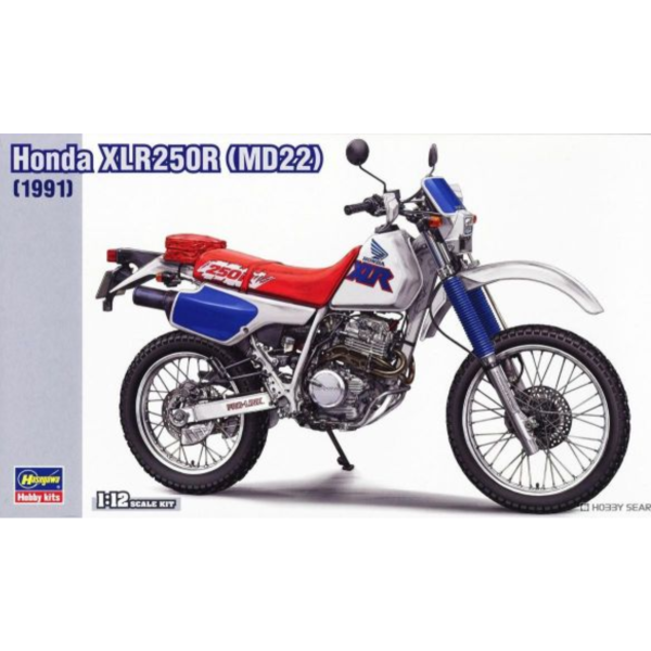(預購) HASEGAWA 1/12 本田 XLR250R (MD22) (1991) 組裝模型 20260910 HASEGAWA 1/12 本田 XLR250R (MD22) (1991) 組裝模型