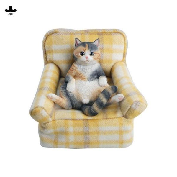 (預購) JXK Studio JXK350 動物公仔 暖格沙發喵 C 20260423 JXK Studio JXK350 動物公仔 暖格沙發喵 C