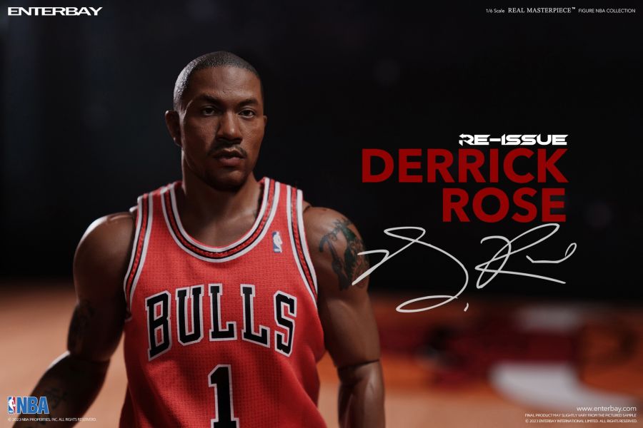 ENTERBAY 1/6 NBA系列 飆風玫瑰 德瑞克‧羅斯 Derrick Rose 芝加哥公牛隊 可動完成品 ENTERBAY 1/6 NBA系列 飆風玫瑰 德瑞克‧羅斯 Derrick Rose 芝加哥公牛隊 可動完成品