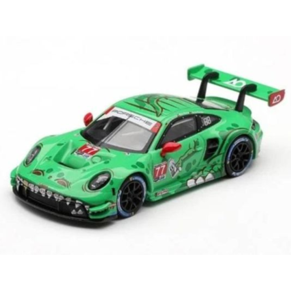(預購) [吊卡版] MINIGT 1/64 保時捷 Porsche 911 GT3 R (992) #77 AO Racing 2025 IMSA Sebring 12 Hrs Class Winner LHD MGT01218-BL 20260326 [吊卡版] MINIGT 1/64 保時捷 Porsche 911 GT3 R (992) #77 AO Racing 2025 IMSA Sebring 12 Hrs Class Winner LHD MGT01218-BL