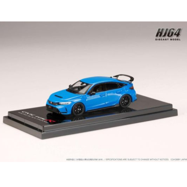 (預購) HOBBY JAPAN 1/64 本田 Honda CIVIC TYPE R (FL5) RACING BLACK Package 2025 RACING BLUE PEARL 珍珠藍 HJ644063BL 20261007 HOBBY JAPAN 1/64 本田 Honda CIVIC TYPE R (FL5) RACING BLACK Package 2025 RACING BLUE PEARL 珍珠藍 HJ644063BL