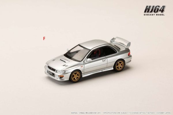 Hobby JAPAN 1/64 速霸陸 SUBARU Impreza PURE SPORTS COUPE WRX type R STi Version ⅤWR Type Front Bumper 金屬銀 HJ641079JS Hobby JAPAN 1/64 速霸陸 SUBARU Impreza PURE SPORTS COUPE WRX type R STi Version ⅤWR Type Front Bumper 金屬銀 HJ641079JS
