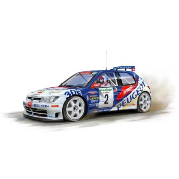 (預購) PLATZ 1/24 寶獅306 Maxi EVO2 1998 加那利群島拉力賽冠軍 BX24052 20260728 PLATZ 1/24 寶獅306 Maxi EVO2 1998 加那利群島拉力賽冠軍 BX24052