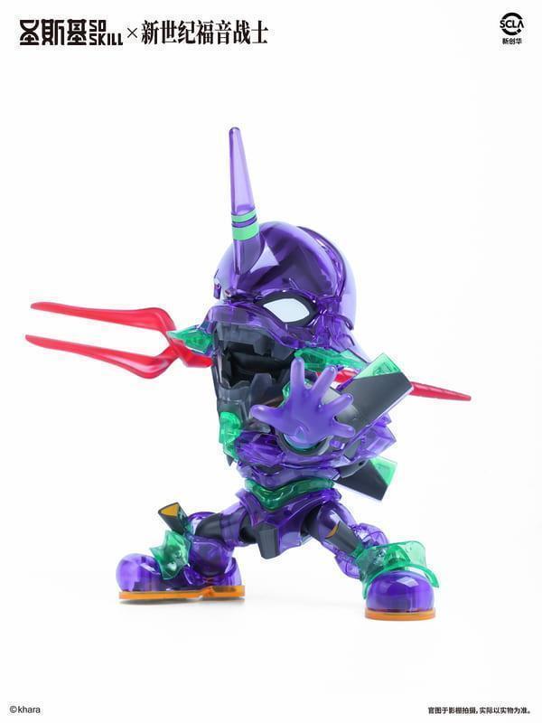(預購) [限定版] 聖斯基SOSKILL X 新世紀福音戰士 Q版 EVA 初號機 彩透版 組裝模型 上海WF會場限定 20261007 [限定版] 聖斯基SOSKILL X 新世紀福音戰士 Q版 EVA 初號機 彩透版 組裝模型 上海WF會場限定