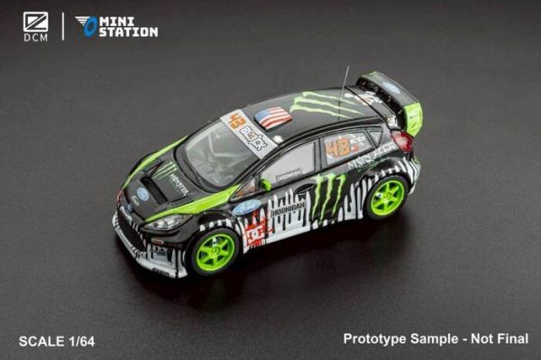 DCM × Ministation 1/64 福特 Ford Fiesta ST Ken Block #43 DCM × Ministation 1/64 福特 Ford Fiesta ST Ken Block #43
