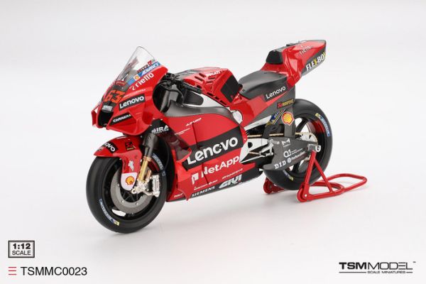 TSM MODEL 1/12 杜卡迪 Ducati Desmosedici GP22 #43 Ducati Lenovo Team Moto GP 2022 GRAN PREMIO D'ITALIA TSMMC0022 TSM MODEL 1/12 杜卡迪 Ducati Desmosedici GP22 #63 Ducati Lenovo Team Moto GP 2022 GRAN PREMIO D'ITALIA TSMMC0023