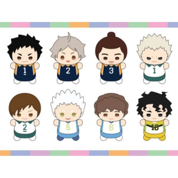 (預購) SK JAPAN 盲盒 排球少年 軟綿綿絨毛吊飾-vol.3 全8種 一中盒8入販售 20251215 SK JAPAN 盲盒 排球少年 軟綿綿絨毛吊飾-vol.3 全8種 一中盒8入販售