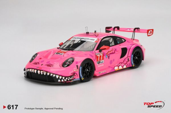 TOP SPEED 1/18 保時捷 Porsche 911 GT3 R #77 AO Racing 2024 IMSA Road America TS0617 TOP SPEED 1/18 保時捷 Porsche 911 GT3 R #77 AO Racing 2024 IMSA Road America TS0617