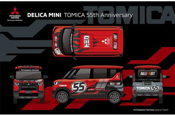 (預購) TOMICA No.24 三菱 MITSUBISHI Delica mini 55週年紀念合作車款 (預購) TOMICA No.24 三菱 MITSUBISHI Delica mini 55週年紀念合作車款