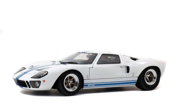 (預購) SOLIDO 1/18 福特 FORD GT40 MK.1 WHITE / BLUE STRIPES 1968 20261026 SOLIDO 1/18 福特 FORD GT40 MK.1 WHITE / BLUE STRIPES 1968