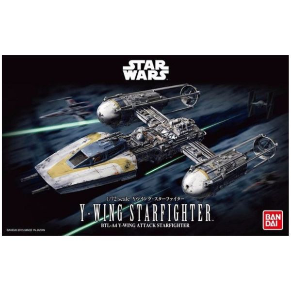BANDAI 星際大戰 1/72 Y翼戰機 組裝模型 BANDAI 星際大戰 1/72 Y翼戰機 組裝模型