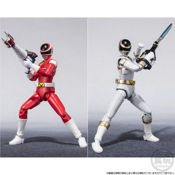 BANDAI SHODO SUPER 電磁戰隊 人物套組 BANDAI SHODO SUPER 電磁戰隊 人物套組