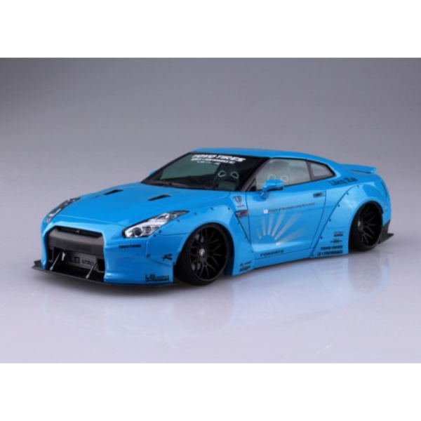 AOSHIMA 青島 1/24 LB#9 R35 GT-R ver.1 組裝模型 AOSHIMA 青島 1/24 LB#9 R35 GT-R ver.1 組裝模型