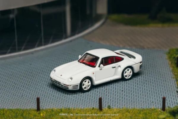(預購) [吊卡版] TARMAC WORKS 1/64 保時捷 GLOBAL64 Porsche 959 White T64G-068-WH 20260525 [吊卡版] TARMAC WORKS 1/64 保時捷 GLOBAL64 Porsche 959 White T64G-068-WH
