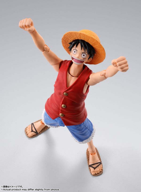 [再販] BANDAI S.H.Figuarts SHF 航海王 冒險的黎明 蒙其·D·魯夫 可動完成品 [再販] BANDAI S.H.Figuarts SHF 航海王 冒險的黎明 蒙其·D·魯夫 可動完成品