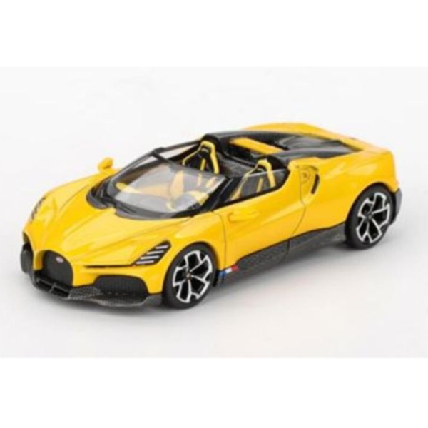 (預購) MINIGT 1/64 布加迪 Bugatti W16 Mistral Yellow LHD MGT01137-L 20251225 MINIGT 1/64 布加迪 Bugatti W16 Mistral Yellow LHD MGT01137-L