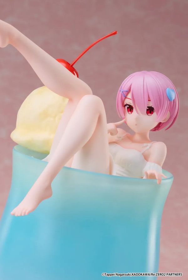 elCOCO 1/7 Re:從零開始的異世界生活 拉姆 冰淇淋蘇打ver. PVC完成品 elCOCO 1/7 Re:從零開始的異世界生活 拉姆 冰淇淋蘇打ver. PVC完成品