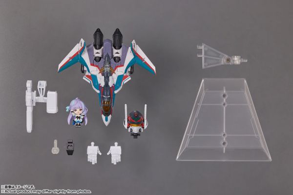 BANDAI TINY SESSION 超時空要塞Delta VF-31S 齊格菲 阿拉德機＆美雲 BANDAI TINY SESSION 超時空要塞Delta VF-31S 齊格菲 阿拉德機＆美雲