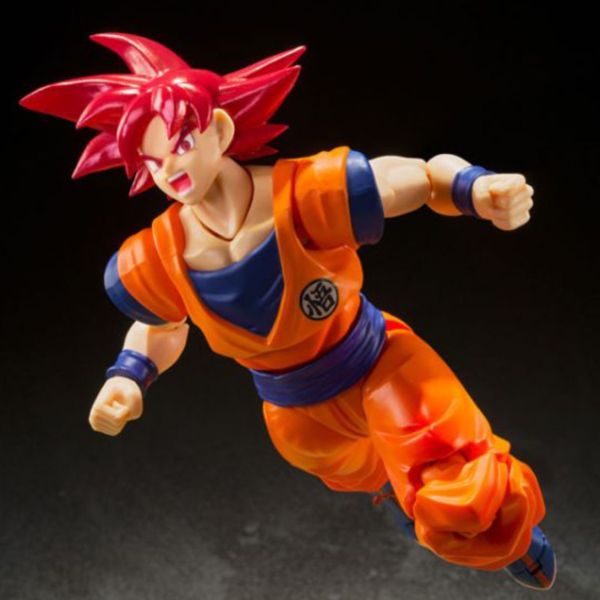 BANDAI S.H.Figuarts SHF 七龍珠超 超級賽亞人之神孫悟空 正直之心的賽亞人之神 可動完成品 BANDAI S.H.Figuarts SHF 七龍珠超 超級賽亞人之神孫悟空 正直之心的賽亞人之神 可動完成品