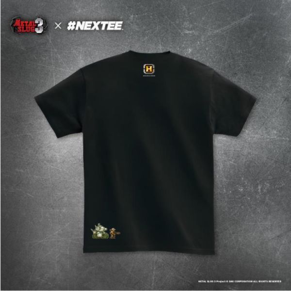 NEXTee 合金彈頭MetalSlug Prisoner短袖T恤 黑&白 NEXTee 越南大戰MetalSlug Prisoner短袖T恤 黑&白