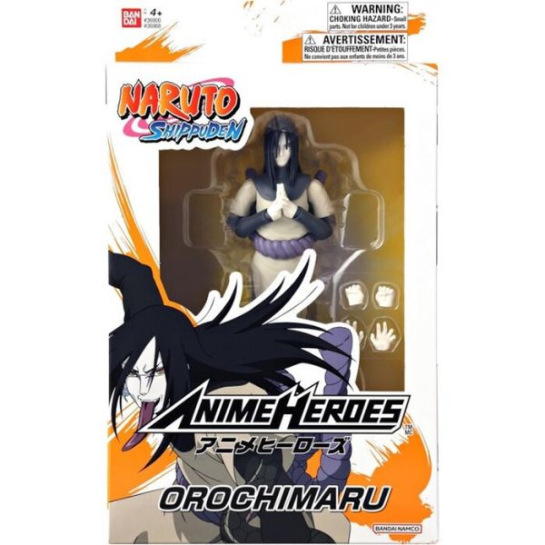 BANDAI ANIME HERO 火影忍者 大蛇丸 可動完成品 BANDAI ANIME HERO 火影忍者 大蛇丸 可動完成品