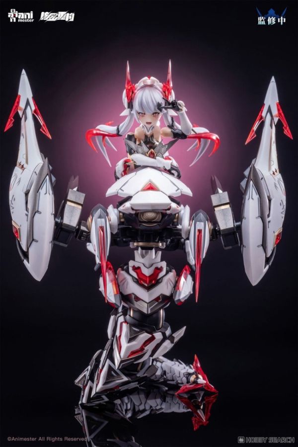(預購) 核金重構 1/12 紫微星‧白 白蛇機孃 附特典:炎璃色刀刃 組裝模型 20251210 核金重構 1/12 紫微星‧白 白蛇機孃 附特典:炎璃色刀刃 組裝模型