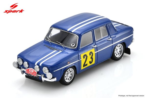 (預購) SPARK 1/43 雷諾 Renault 8 Gordini 1300 No.23 7th Monte Carlo Rally 1967 S5550 20260924 SPARK 1/43 雷諾 Renault 8 Gordini 1300 No.23 7th Monte Carlo Rally 1967 S5550