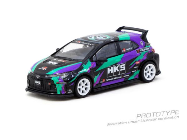 TARMAC WORKS 1/64 豐田 HKS Toyota GR Corolla T64G-066-HKS TARMAC WORKS 1/64 豐田 HKS Toyota GR Corolla T64G-066-HKS