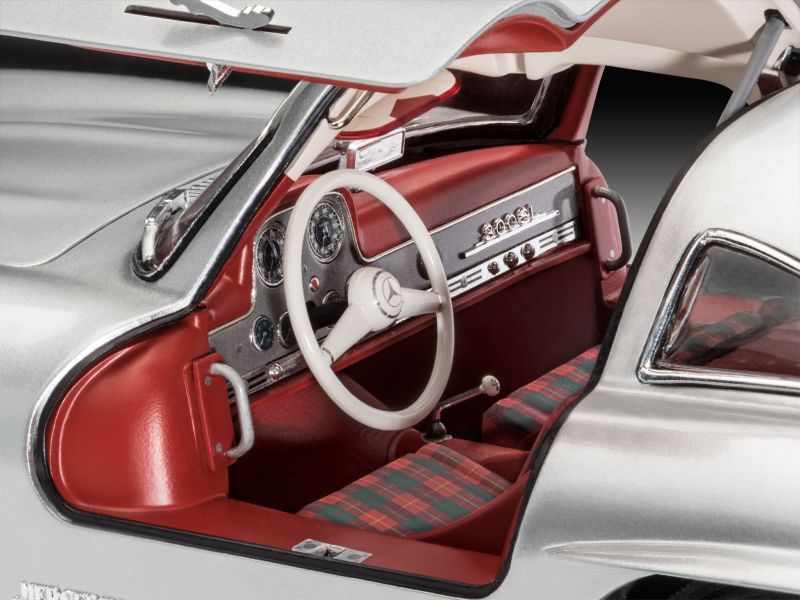 Revell 1/12 賓士 MERCEDES-BENZ 300 SL 組裝模型 Revell 1/12 賓士 MERCEDES-BENZ 300 SL 組裝模型