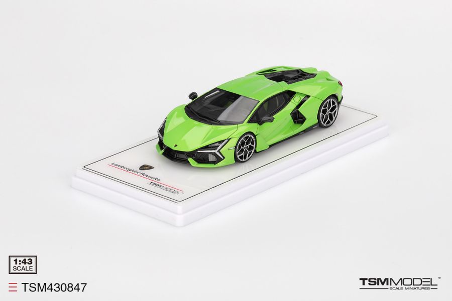 TSM MODEL 1/43 藍寶堅尼 Lamborghini Revuelto Verde Selvans TSM430847 TSM MODEL 1/43 藍寶堅尼 Lamborghini Revuelto Verde Selvans TSM430847