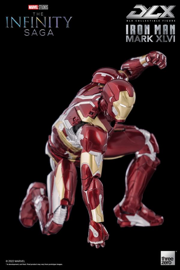 threezero DLX 漫威 MARVEL 鋼鐵人 Mark46 可動完成品 threezero,DLX,漫威,MARVEL,鋼鐵人,Mark46,可動完成品,