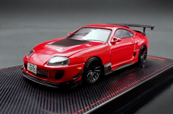 ignition model 1/64 豐田 Toyota Supra (JZA80) RZ Red 織戶學 IG3882 ignition model 1/64 豐田 Toyota Supra (JZA80) RZ Red 織戶學 IG3882