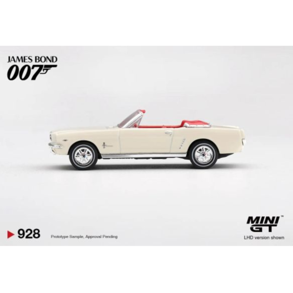 (預購) [吊卡版] MINIGT 福特 Ford Mustang convertible 1964 “Goldfinger” 日文版 LHD MGT00928-007J 20261001 [吊卡版] MINIGT 福特 Ford Mustang convertible 1964 “Goldfinger” 日文版 LHD MGT00928-007J