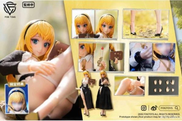 (預購) FOGTOYS 1/12 修女 艾拉 Eira 主體+配件包 套裝 YU-01A 可動完成品 20260203 FOGTOYS 1/12 修女 艾拉 Eira 主體+配件包 套裝 YU-01A 可動完成品