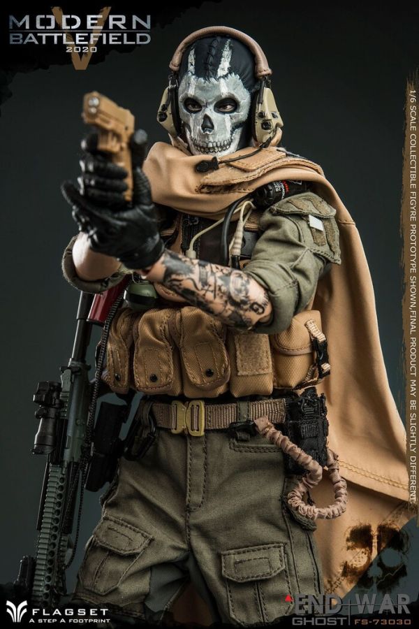[再販] FLAGSET 1/6 末日戰爭系列 END WAR 死神小隊 V幽靈 可動完成品 [再販] FLAGSET 1/6 末日戰爭系列 END WAR 死神小隊 V幽靈 可動完成品