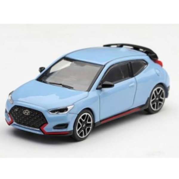 (預購) MINIGT 1/64 現代 Hyundai Veloster N Performance Blue 20260727 MINIGT 1/64 現代 Hyundai Veloster N Performance Blue
