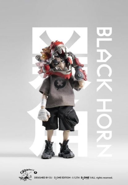 D ONE 1/12 龍年限定 循環漫畫 黑角 可動完成品 D ONE 1/12 龍年限定 循環漫畫 黑角 可動完成品