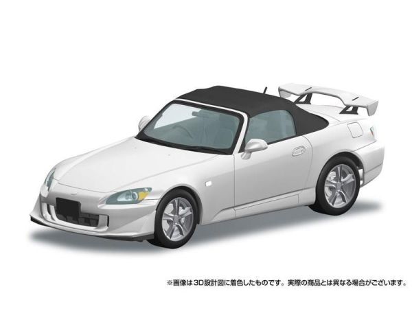 (預購) [免上色快組] AOSHIMA 青島 樂Pla Snap Car 10-GW 本田 HONDA S2000 AP2 TYPE S 2007 經典白 20260825 [免上色快組] AOSHIMA 青島 樂Pla Snap Car 10-GW 本田 HONDA S2000 AP2 TYPE S 2007 經典白