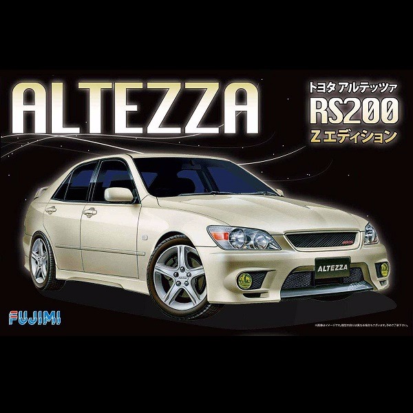 FUJIMI 1/24 ID27 TOYOTA Altezza RS200 Z Edition 附窗貼   FUJIMI 1/24 ID27 TOYOTA Altezza RS200 Z Edition 附窗貼  