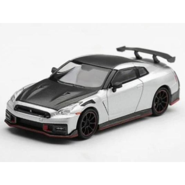 (預購) [吊卡版] MINIGT 1/64 日產 Nissan GT-R NISMO 2024 Silver LHD MGT01361-BL 20260813 [吊卡版] MINIGT 1/64 日產 Nissan GT-R NISMO 2024 Silver LHD MGT01361-BL