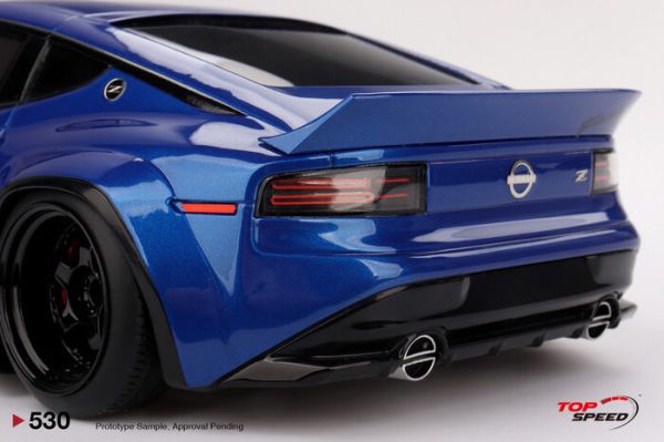 TOPSPEED 1/18 日產 Nissan Z RZ34 Pandem Seiran Blue TS0530 TOPSPEED 1/18 日產 Nissan Z RZ34 Pandem Seiran Blue TS0530